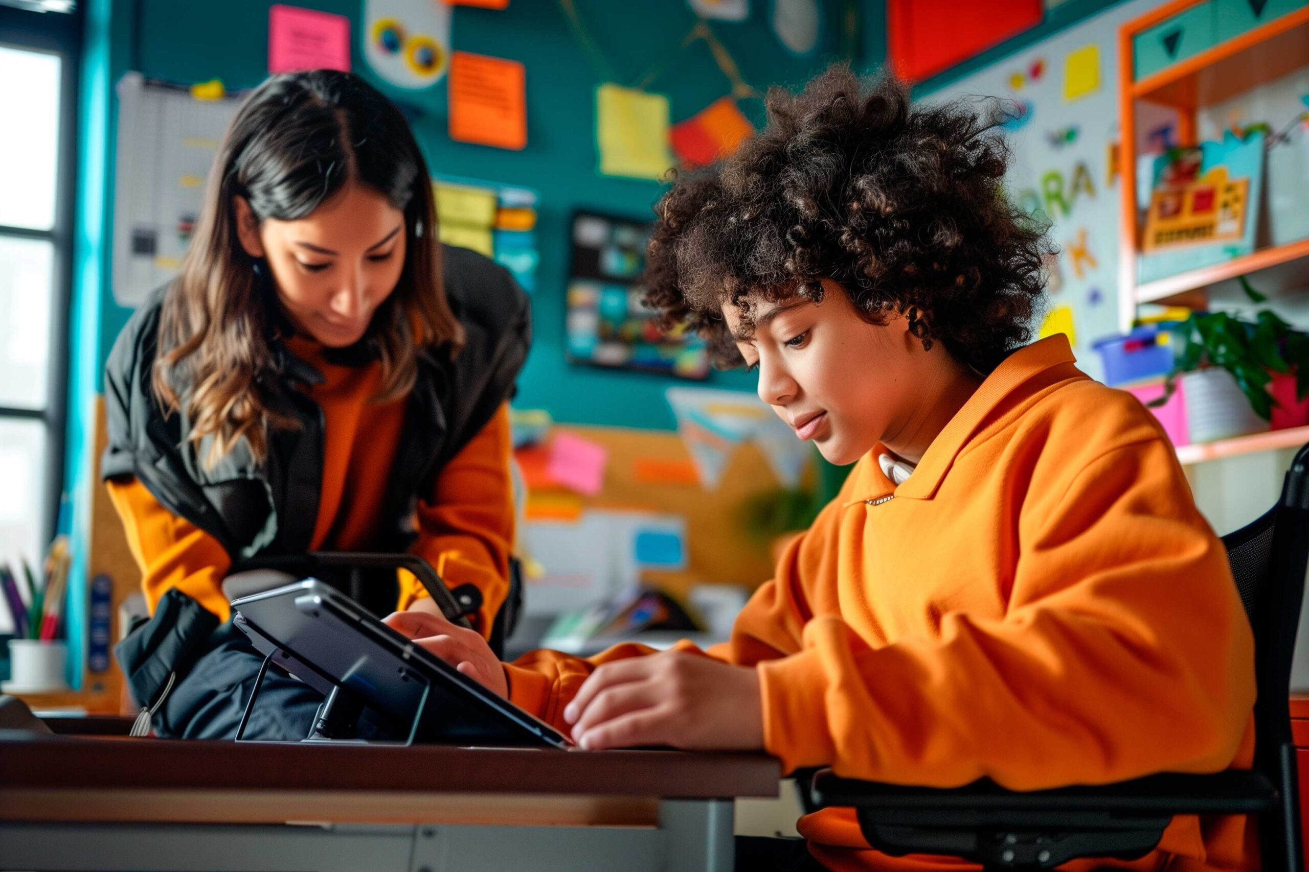 Using visual supports with autistic school-aged children and teenagers